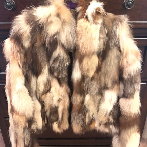 Fox fur jacket